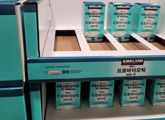 KIRKLAND SIGNATURE 데일리프로바이오틱 90캡슐
