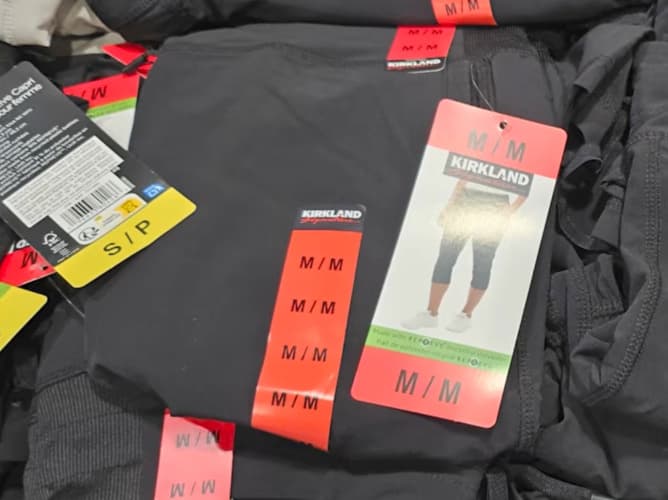 KIRKLAND SIGNATURE 여성 카프리 바지 S.M,L US SIZE