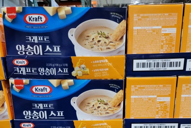 KRAFT 양송이스프 198G X 12