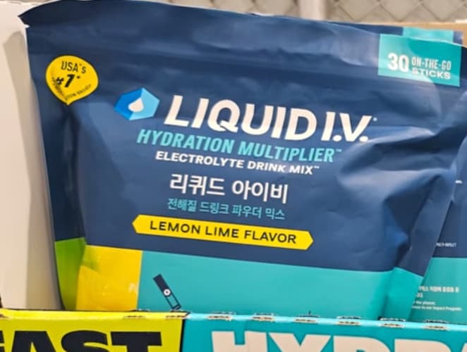 LIQUID I.V. 전해질파우더믹스 16G X 30,레몬라임맛