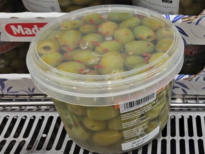 MADAMA OLIVA 피티드 자이언트그린올리브 칠리&라임 1.13KG