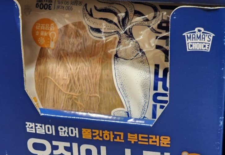 MAMA'S CHOICE 오징어소면 300G / 100G X 3