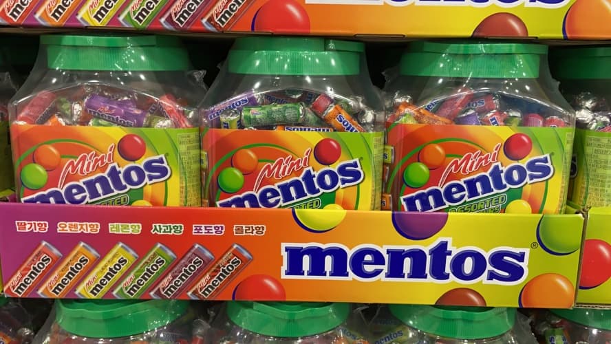 MENTOS 미니사이즈/과일맛 1.7KG / 10G X 170
