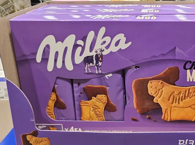 MILKA 초코무 800G/ 200G X 4