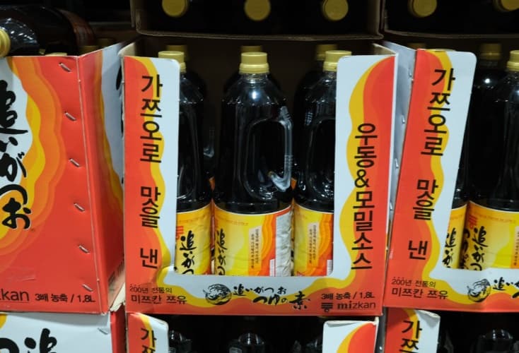MIZKAN 쯔유(3배 농축) 1.8L