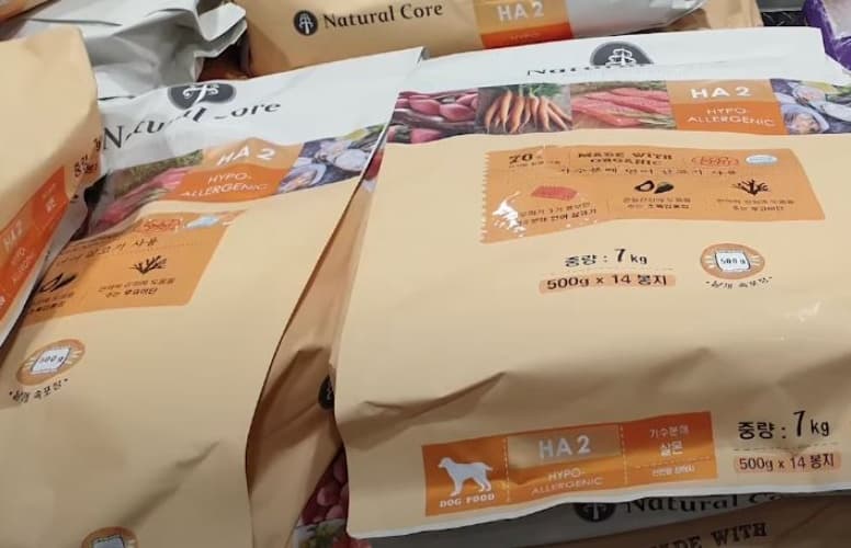 NATURAL CORE 연어애견사료 전연령 500G X 14BAG