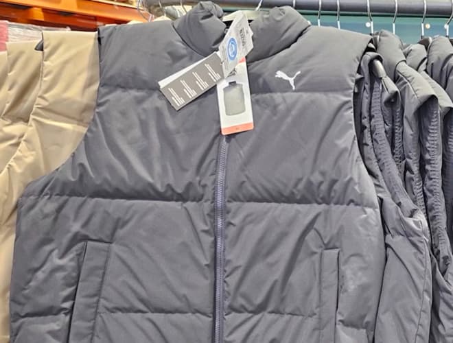 PUMA 남성 다운 베스트 M - XXL ASIAN SIZE