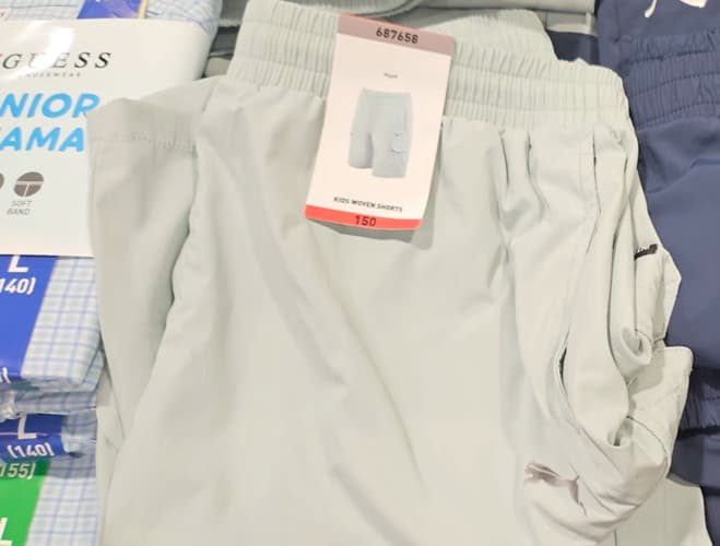 PUMA 키즈 카고 반바지 S,M,L,XL ASIAN SIZE