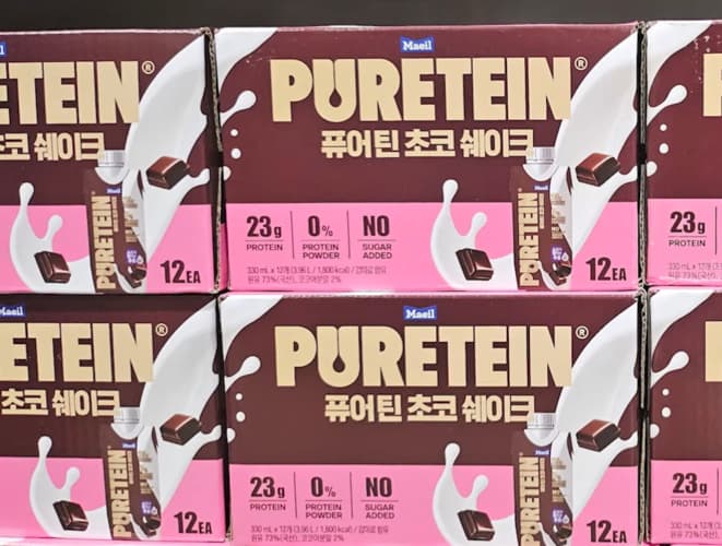 PURETEIN 퓨어틴 프로틴 초코쉐이크 330ML X 12팩