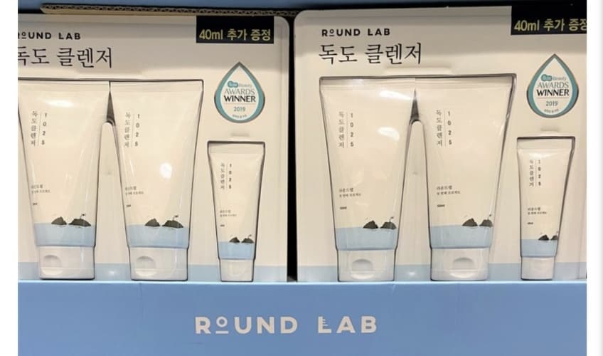 ROUND LAB 라운드랩 독도 클렌저 150ML X 2 + 40ML