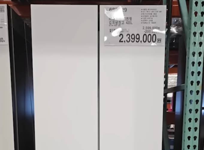 SAMSUNG 비스포크 키친핏 김치냉장고 420L