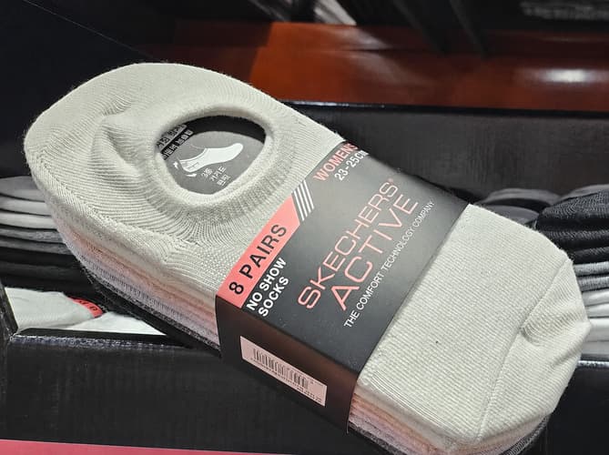 SKECHERS 여성덧신양말 8족 FREE SIZE