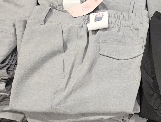 SOUP 여성 슬림핏 바지 S,M,L,XL ASIAN FIT