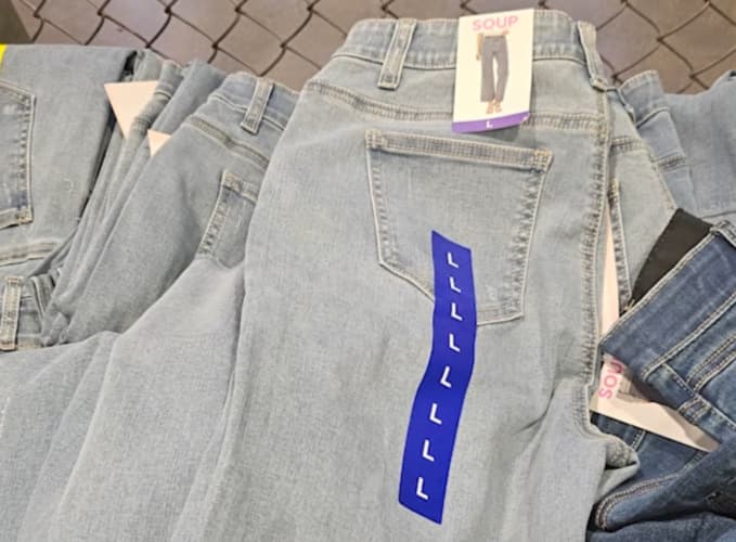SOUP 여성 청바지 S,M,L,XL ASIAN SIZE