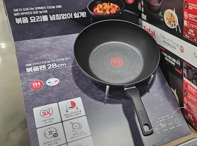 TEFAL 테팔 티타늄포스 웍 프라이팬 28CM, 프랑스산