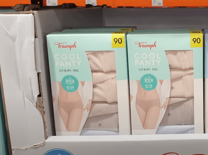 TRIUMPH 여성 팬티5매 90,95 ASIAN SIZE