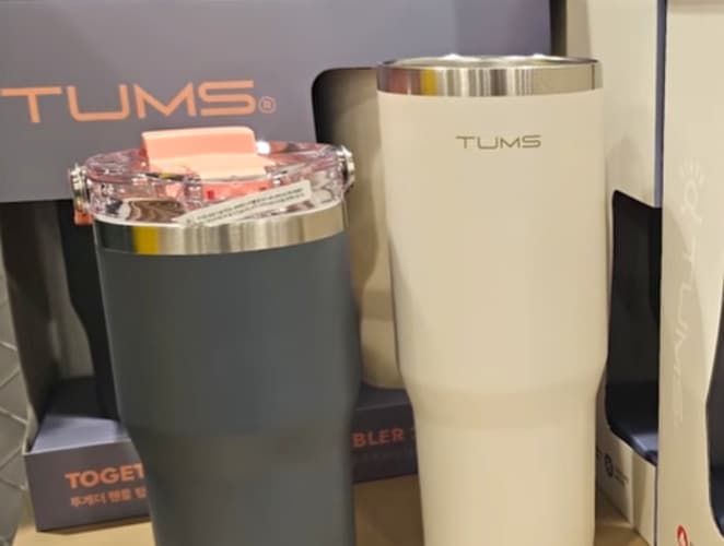 TUMS 텀스 투게더 핸들 머그 2PK,(600+900ML)