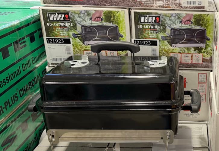 WEBER 웨버 고 애니웨어 그릴 50X29X38CM