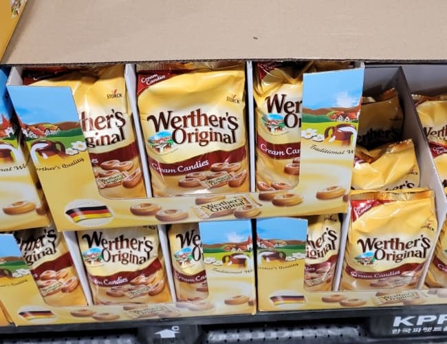 WERTHER'S 버터 크림 캔디 1KG