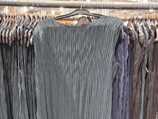YOICHEU 여성 플리츠원피스 S/M, M/L ASIAN SIZE