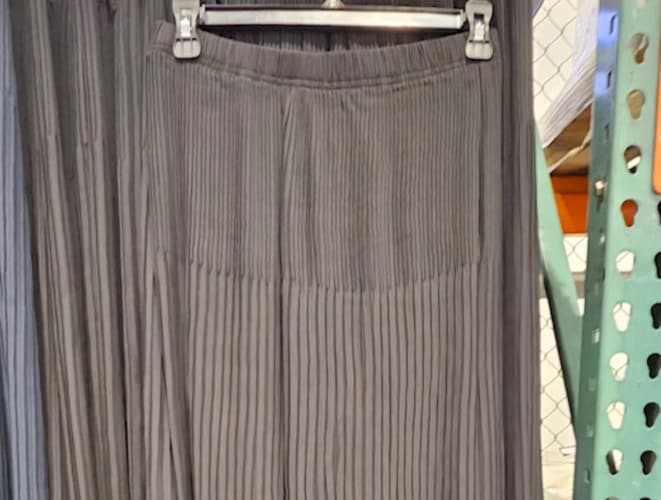 YOICHEU 여성 플리츠 바지 S/M,M/L ASIAN SIZE
