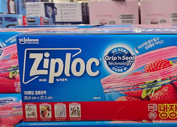 ZIPLOC 스마트지퍼백 (대형) 160매