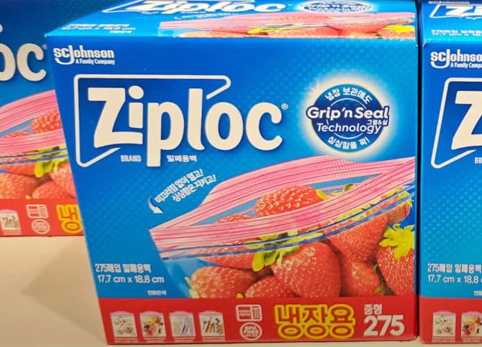 ZIPLOC 스마트지퍼백 (중형) 275매