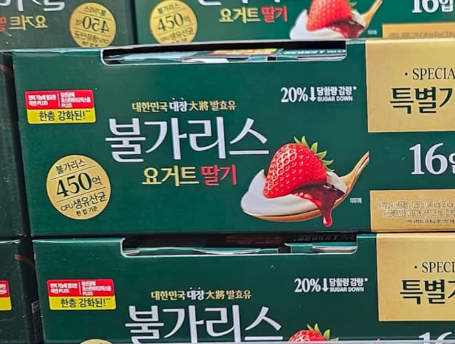 남양 떠먹는 불가리스 80GX16 딸기 / 복숭아