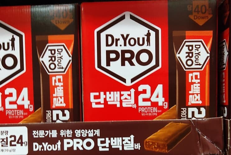 닥터유 프로 단백질 바 1120G / 70G X 16