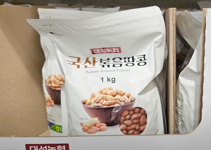 대성 농협 국산 볶음 땅콩 1KG