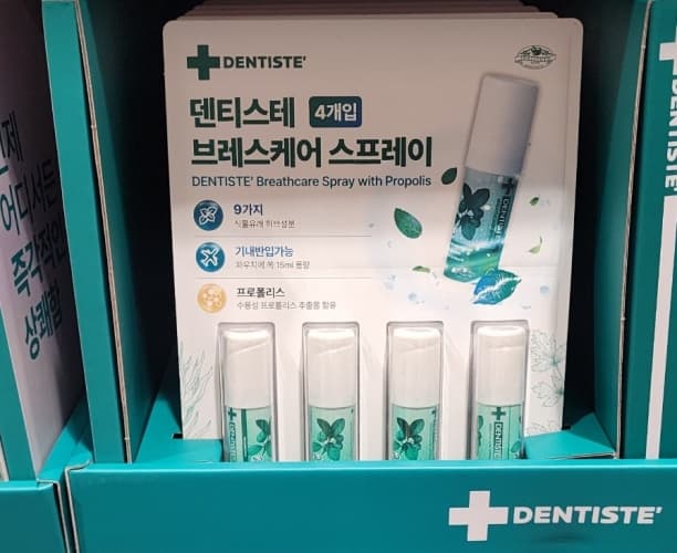 덴티스테 브레스 스프레이 프로폴리스 15ML X 4개