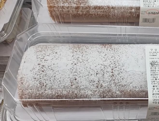 우유크림 롤케익 MILK CREAM ROLL CAKE 1CT/PACK