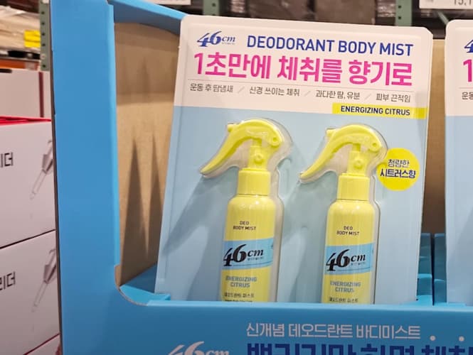 46CM 데오도란트 바디 미스트 120ML X 2