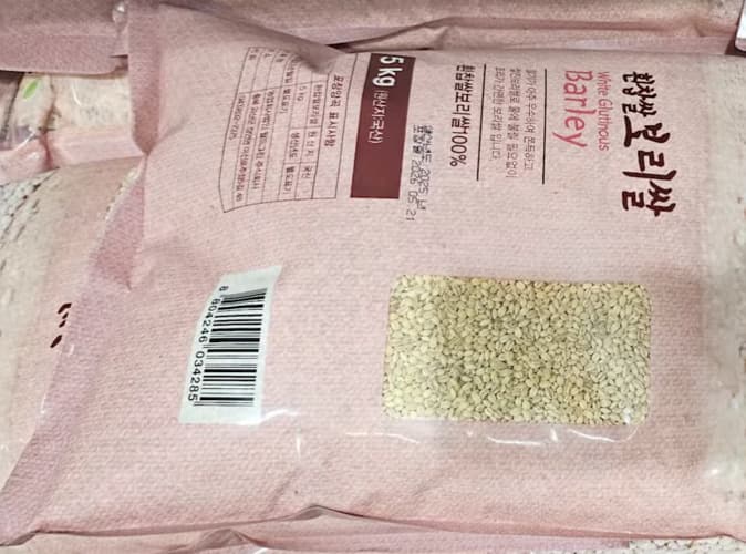 월드그린 국내산 흰찹쌀보리 5KG