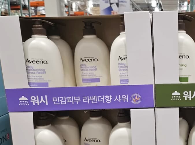 AVEENO 아비노 바디워시 1000ML 라벤더,무향