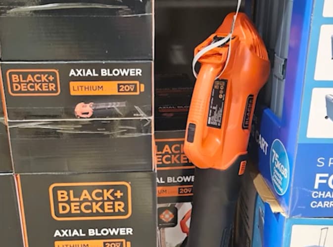 BLACK&DECKER 충전식 블로워 20V