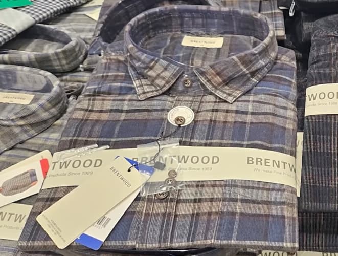 BRENTWOOD 남성 코듀로이셔츠 S,M,L,XL ASIAN SIZE