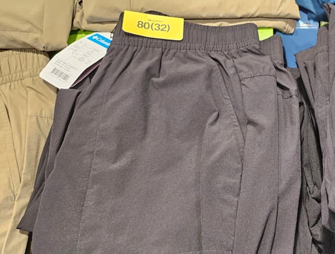 COLUMBIA 남성 스트레치바지 30 - 36 ASIAN SIZE