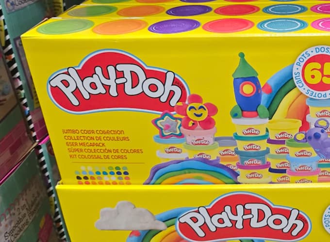HASBRO 해즈브로 플레이도 점보 컬러 컬렉션 65캔