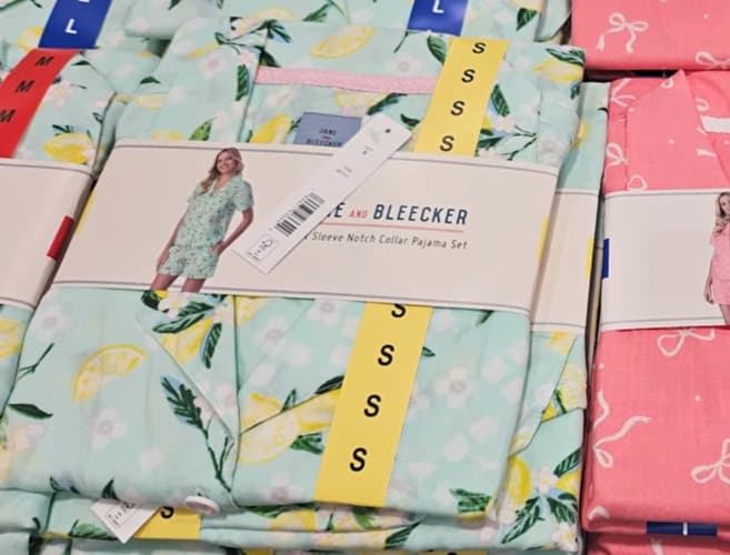 JANE & BLEECKER 여성 파자마 세트 S,M,L US SIZE