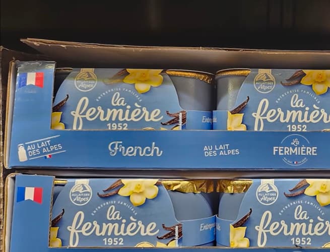 LA FERMIERE 바닐라요거트 140GX2 원산지프랑스