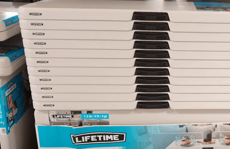 LIFETIME 라이프타임 다목적 테이블 W122 X D61 X H86 CM