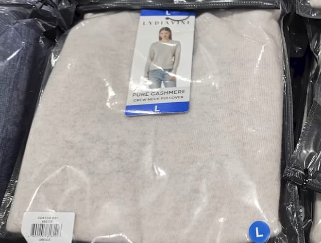 LYDIA VINE 여성 캐시미어100% 스웨터 SIZE S,M,L