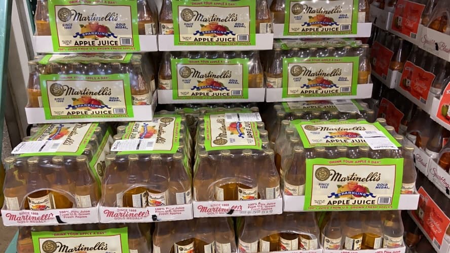 MARTINELLI'S 스파클링 사과주스 296ML X 24
