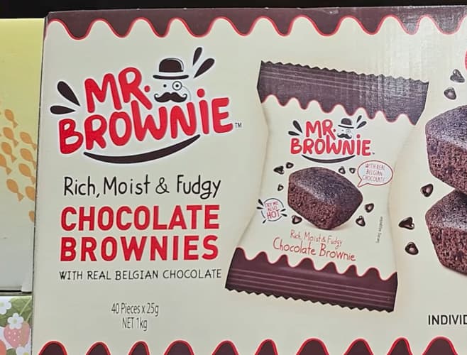 MR. BROWNIE 초콜릿 브라우니 25G X 40
