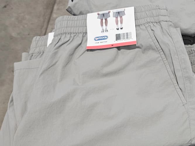 OUTDOOR PRODUCTS 남성 스판 반바지 S,M,L,XL ASIAN SIZE
