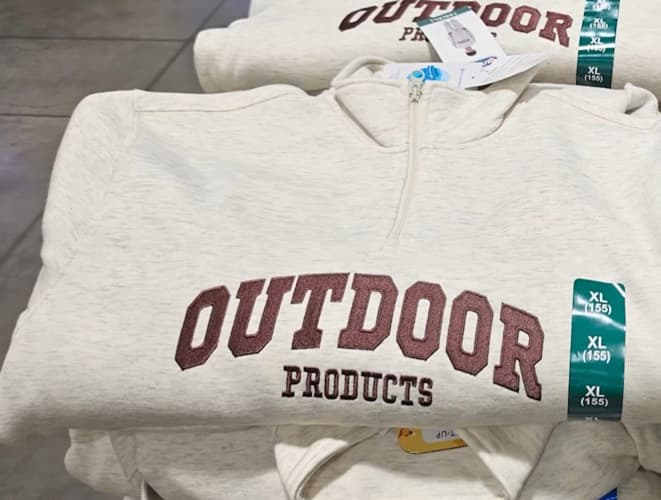 OUTDOOR PRODUCTS 키즈 하프집업셋트 130 - 165 ASIAN SIZE