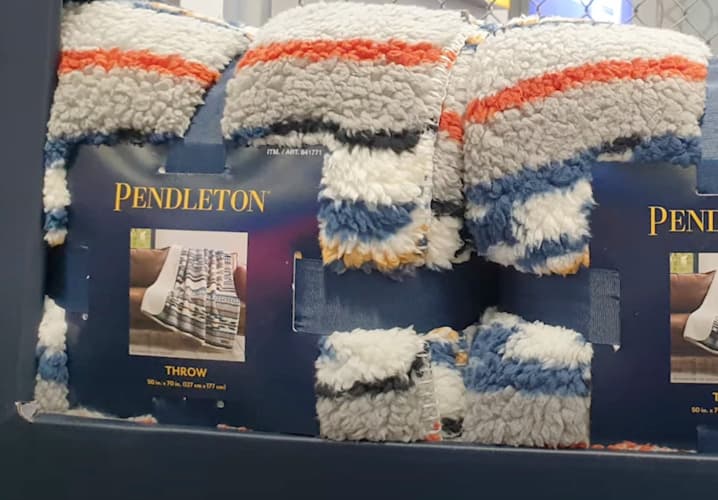 PENDLETON 셔파 담요 127X177CM