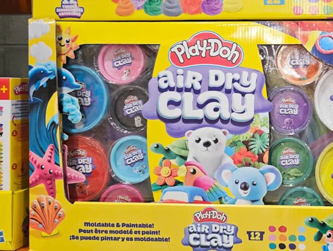 PLAYDOH 플레이도 에어 드라이 클레이 또는 슬라임