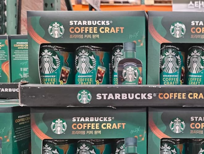 STARBUCKS 커피크래프트 블랙 260ML X 3